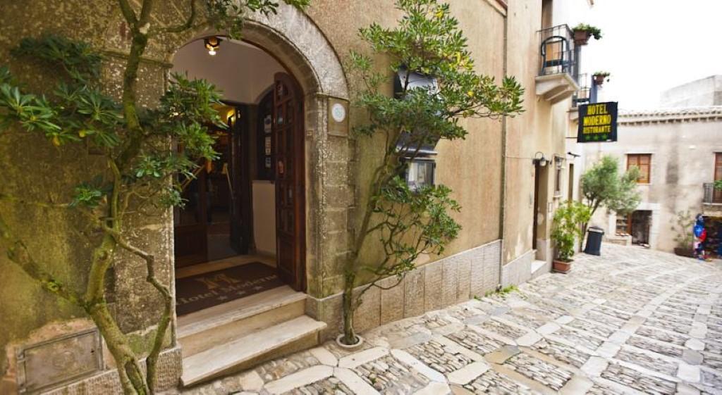 Hotel Moderno Erice Exterior foto